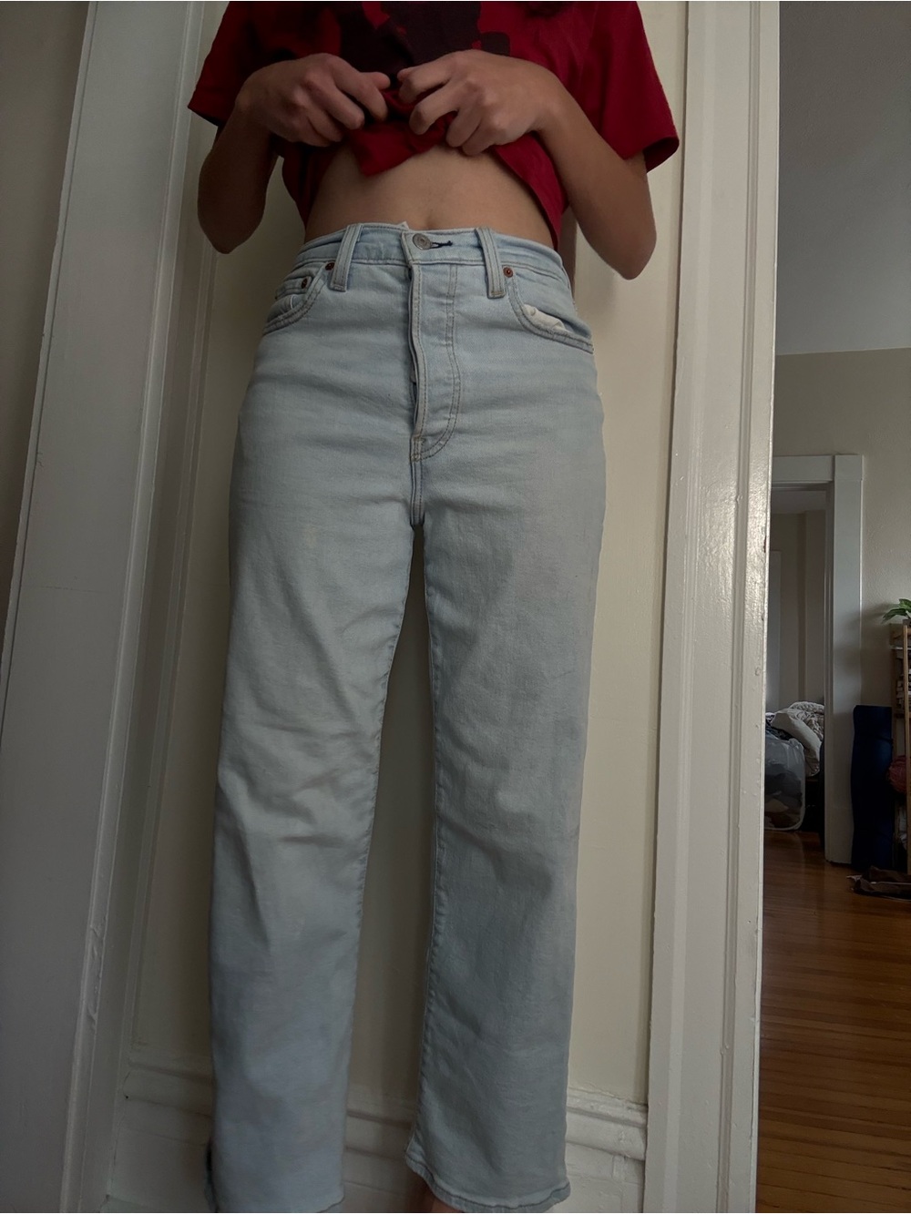 Levi’s Light Blue Women's Ribcage Jeans